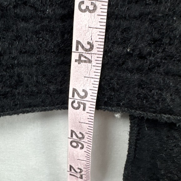 Just Barb Cardigan Sweater Women Medium Black Artsy Boho Fun Colorful Unique - Picture 9 of 13